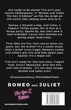romeo様✨ Romeo and Juliet: The Gen Z Edition: Stories, Zoomer